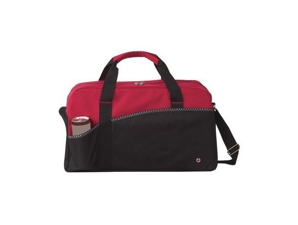 bolsa de deporte roja personalizada