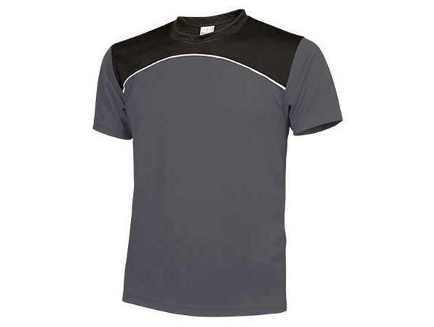 camiseta gris tecnica