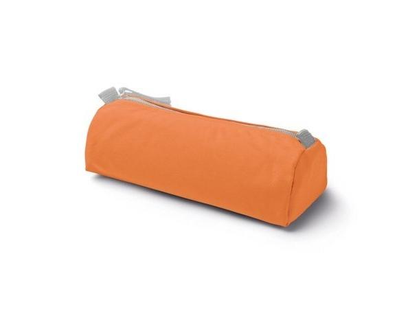estuche naranja vuelta al cole