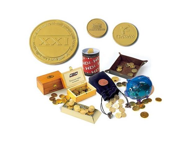 monedas de chocolate para personalizar