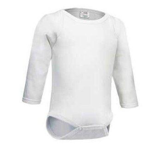 Body unisex de algodón