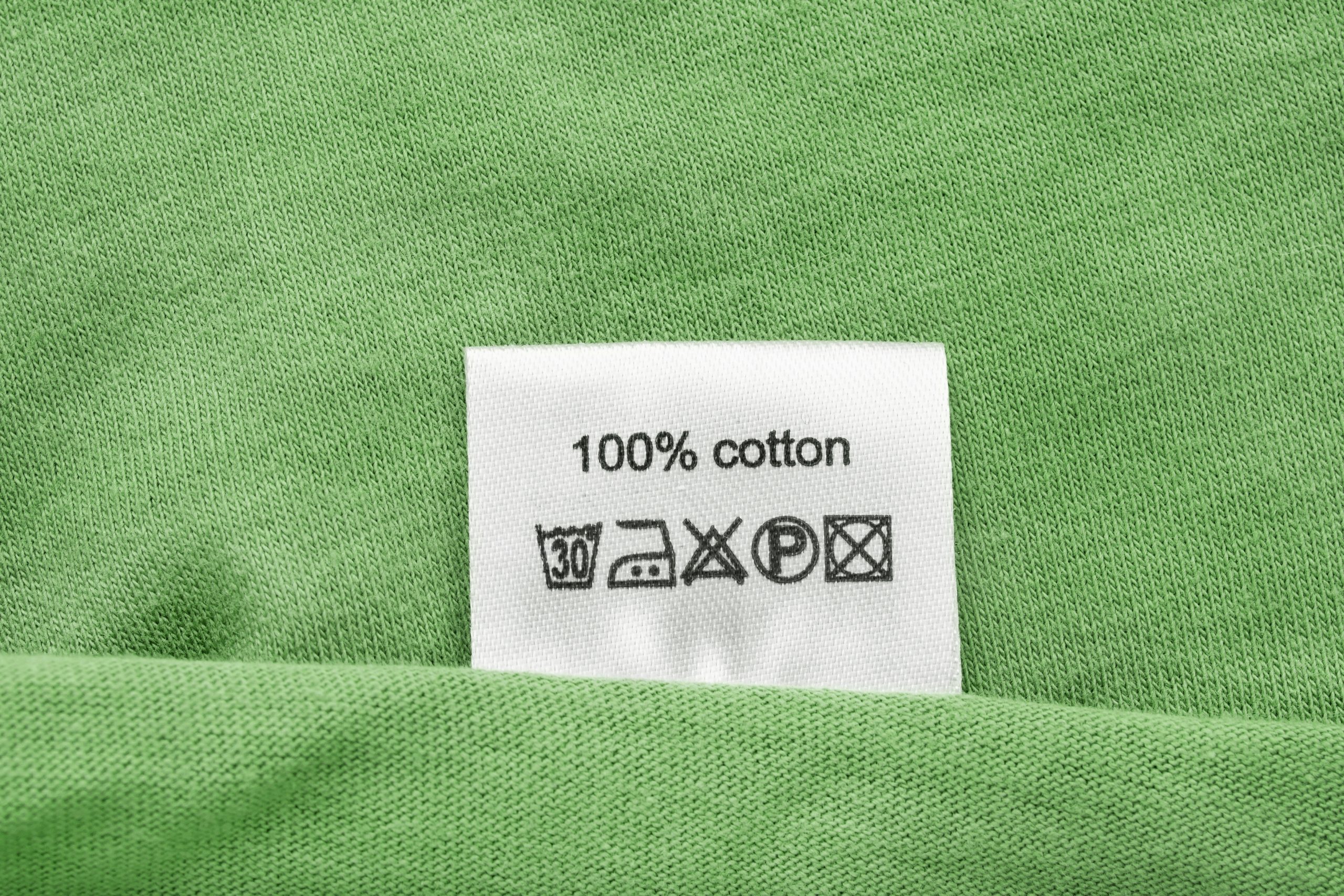 Símbolos del lavado en ropa de trabajo