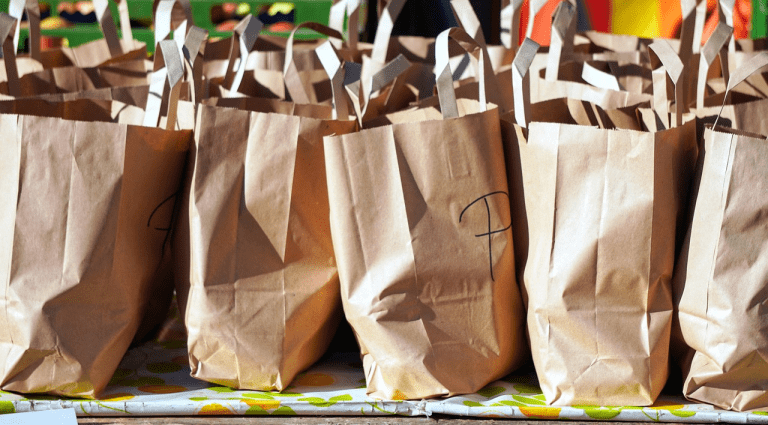 Como utilizar tus bolsas de papel.