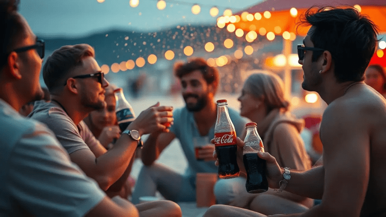 Coca-Cola como marca publicitaria.