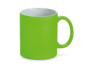 taza personalizada verde