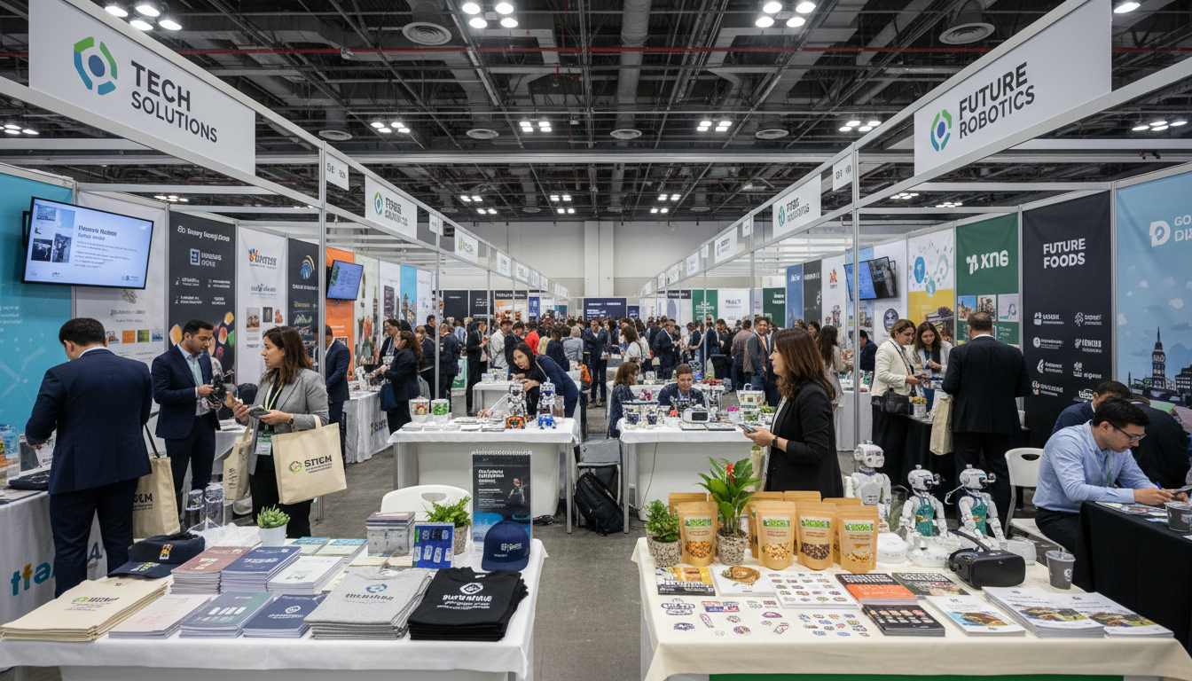 merchandising para ferias y congresos