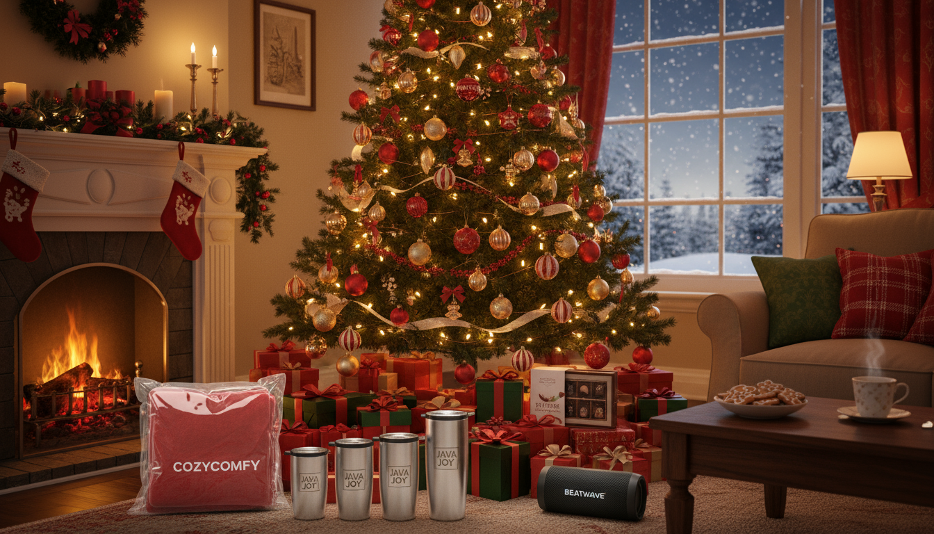 regalos promocionales navideños
