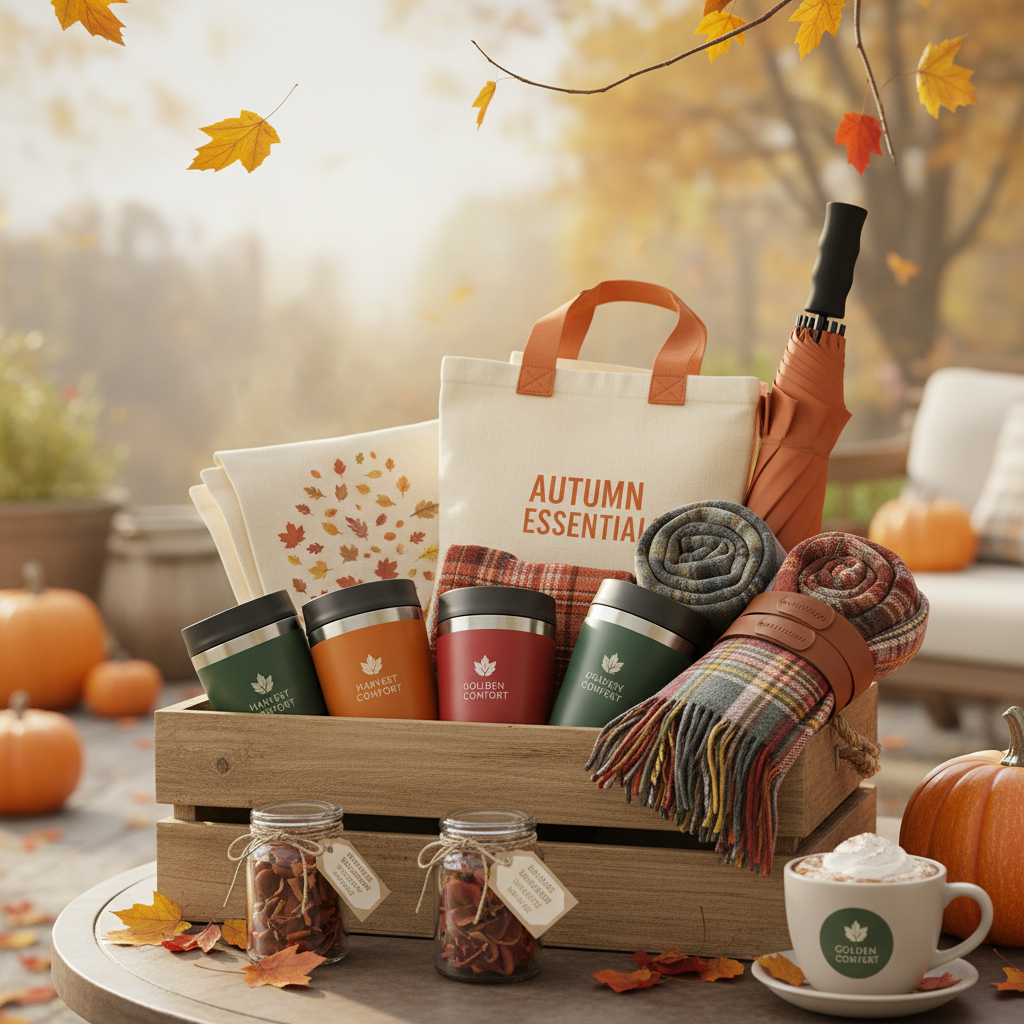 regalos promocionales para la campaña de otoño