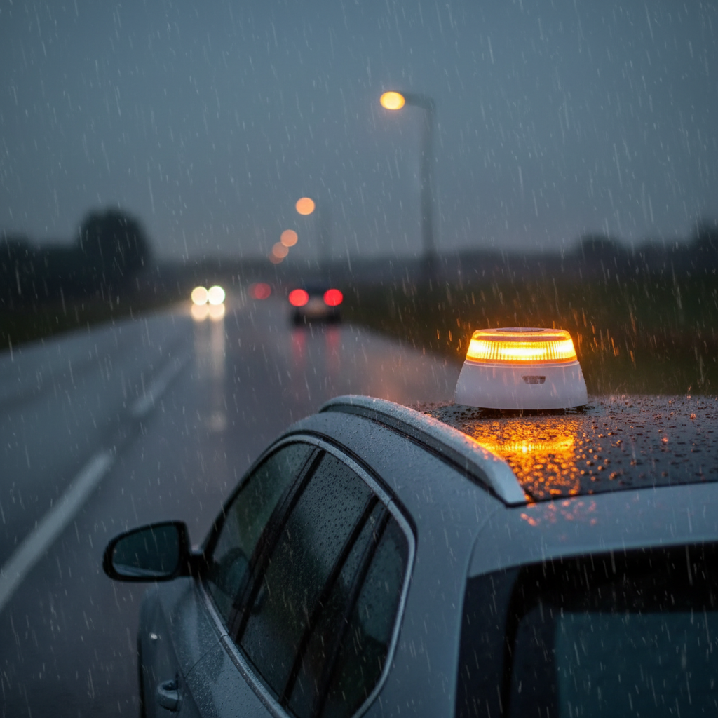 luz de emergencia V16