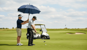 paraguas corporativo XXL para empresas