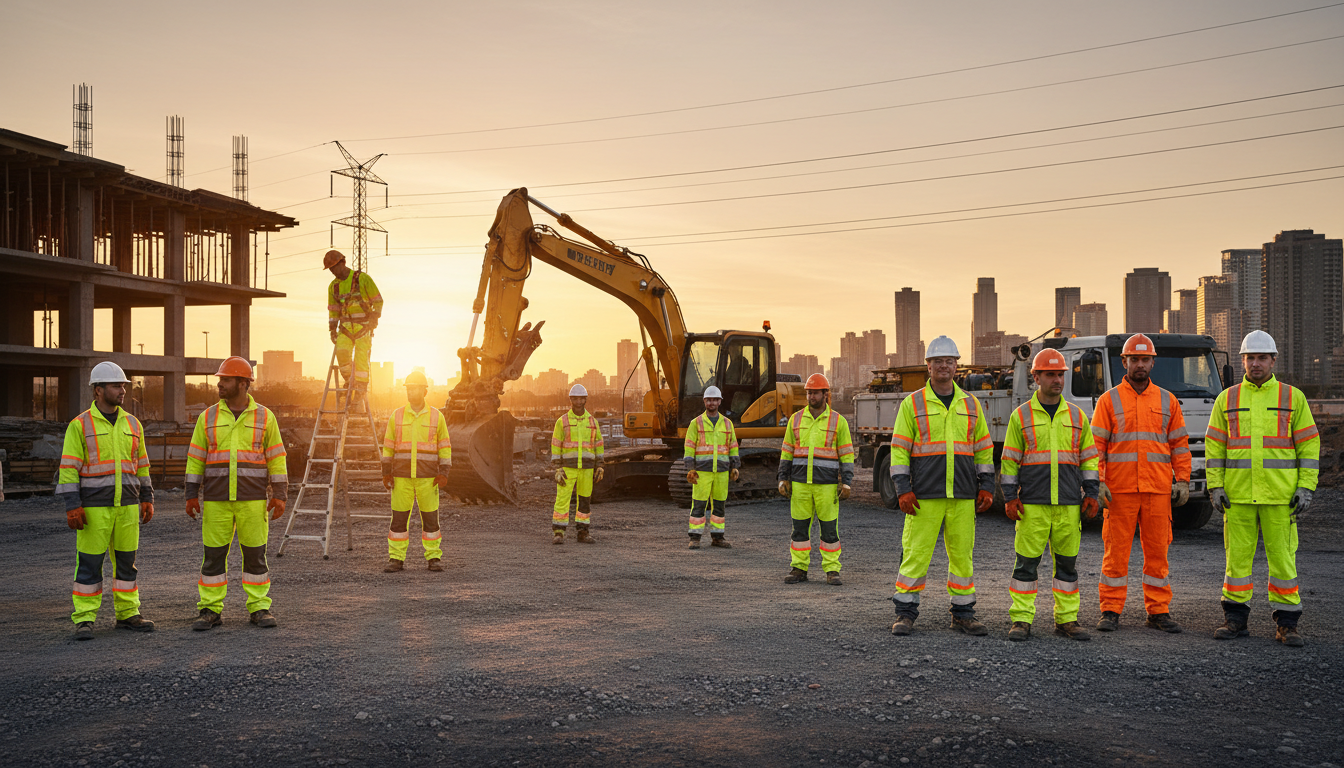 ropa laboral de alta visibilidad