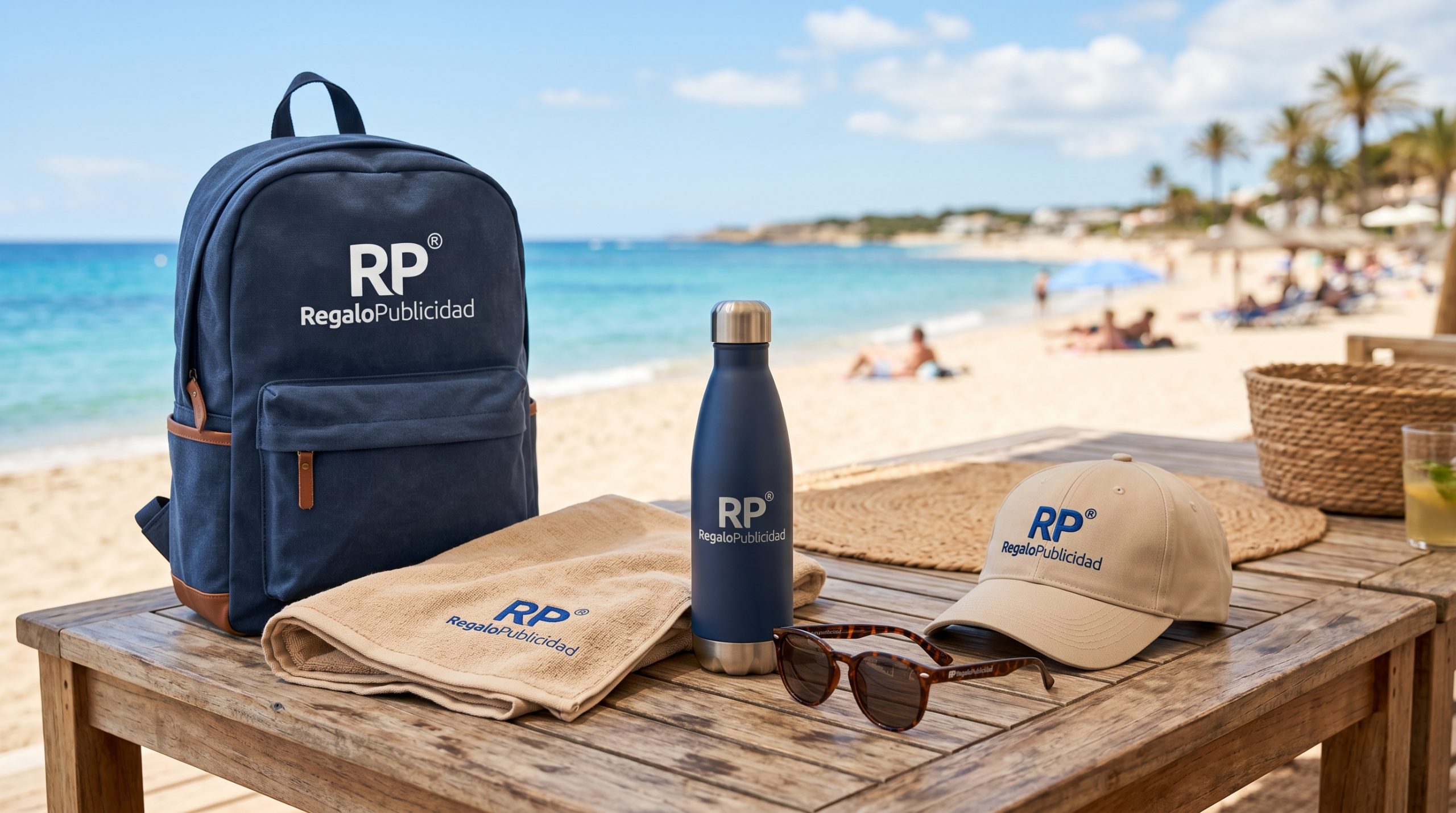 regalos promocionales para verano con productos útiles para vacaciones