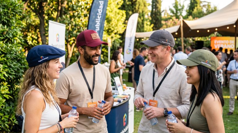 Gorras promocionales elegidas según el tipo de campaña