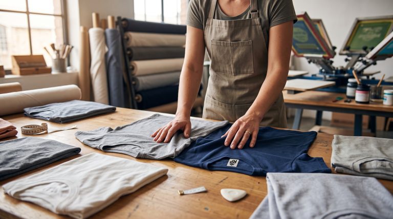 Comparación de camisetas con distintos gramajes