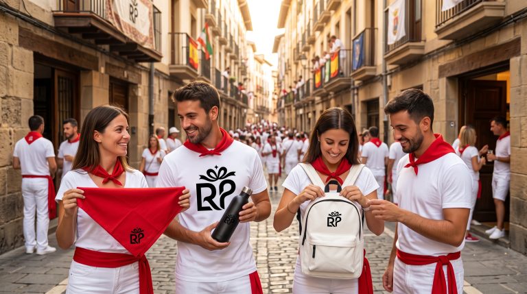 productos promocionales para Sanfermines y fiestas populares