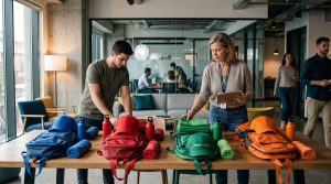 Preparación de productos personalizados para una jornada de team building