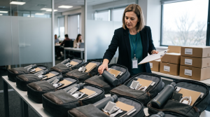 Preparación de welcome packs para nuevas incorporaciones remotas