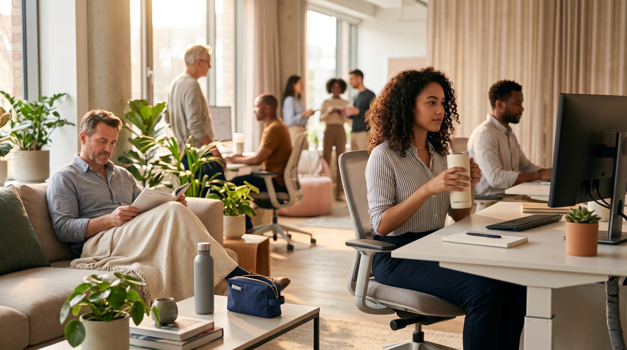 Regalos para empleados orientados al bienestar laboral