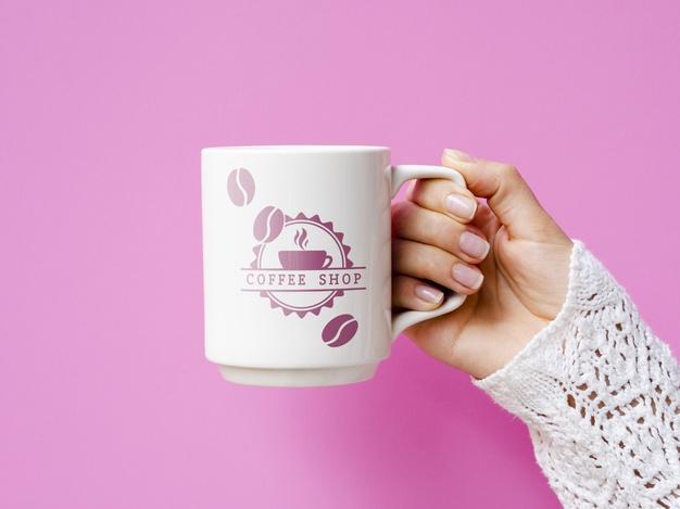 taza a un color