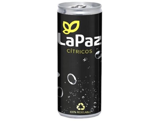 Lata De Agua Sin Gas De 25 cl Personalizada a todo color barato