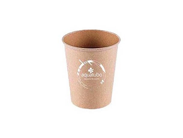 Vaso De Cartón Expresso Kraft 100 Ml Impresion Directa A 1 Color detalle 1