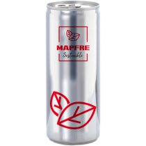 Lata De Agua Sin Gas De 25 cl Personalizada Con Logo A 1 Color
