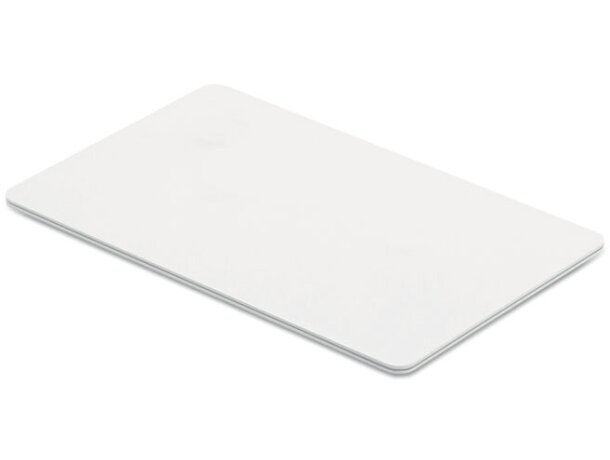 Tarjeta RFID blocking PET aluminio protección datos bancarios Blanco detalle 4
