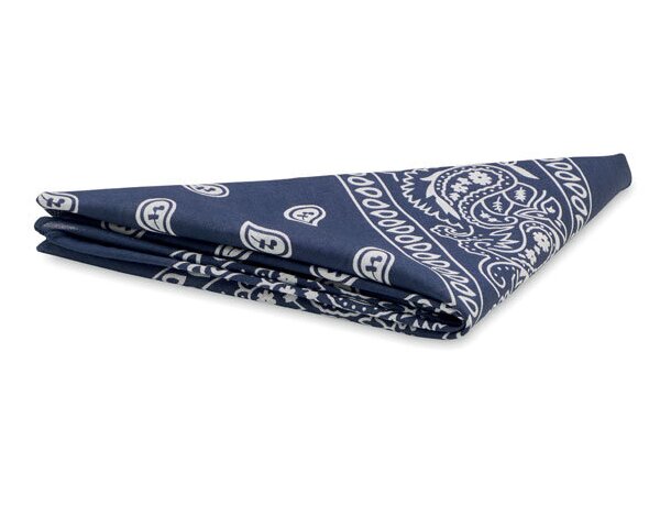 Pañuelo de cabeza 90 gr/m² Bandida Azul detalle 5