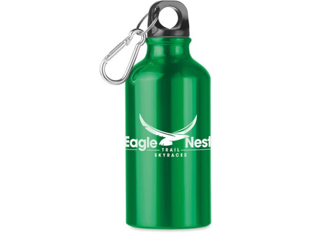 Botella aluminio 400 ml Mid Moss personalizado