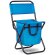 Silla plegable de exterior Sit & Drink Azul real