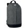 Mochila infantil poliéster 600D jaspeada correas acolchadas Negro detalle 2