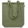 Bolsa de canvas 270 gr/m² Coco Verde detalle 7