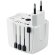 Adaptador universal multifunción de abs con USB skross Blanco detalle 2