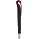 Bolígrafo con clip cisne negro personalizado rojo