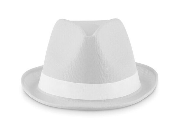 Sombrero De Paja De Color Blanco detalle 3