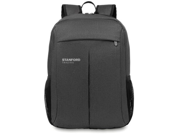 Mochila para portátil promocional de compartimento para tablet plástico Gris claro detalle 10