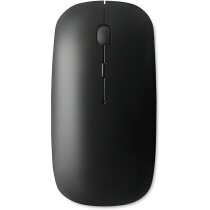 Ratón sencillo inalámbrico personalizado negro Ratón sencillo inalámbrico personalizado negro