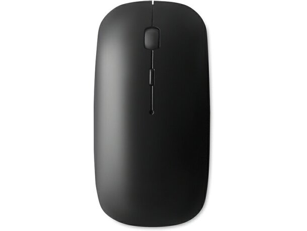 Ratón sencillo inalámbrico personalizado negro Ratón sencillo inalámbrico personalizado negro
