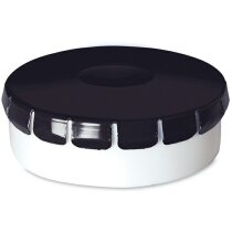 Estuche circular plástico caramelos menta tapa