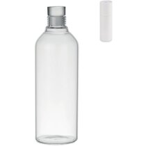 Botella cristal borosilicato 1L tapa hermética