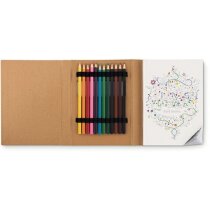 Pack para colorear con dibujos y lápices barato Pack para colorear con dibujos y lápices barato