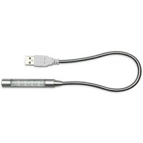 Luz led para conectar en usb personalizado plateado mate Luz led para conectar en usb personalizado plateado mate