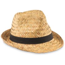Sombrero de paja natural Montevideo personalizado