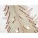 Adorno de navidad para colorear con acuarelas Tree And Paint Madera detalle 3