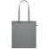 Bolsa asas largas algodón reciclado pre-consumo 140 g/m2 Zoco Colour Gris oscuro detalle 6