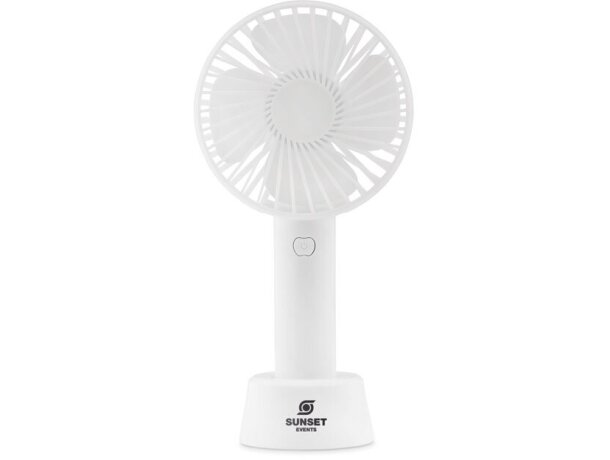 Ventilador de escritorio USB co Dini Blanco detalle 5