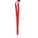 Lanyard de RPET 20 mm Lany Rpet Rojo