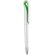 Bolígrafo de giro con clip llamativo personalizado verde lima