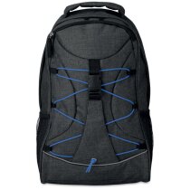 Mochila deporte publicitaria Monte Lema 600D jaspeada fluorescente