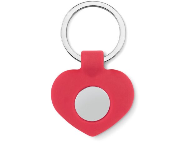 Llavero De Silicona Con Token Rojo detalle 2